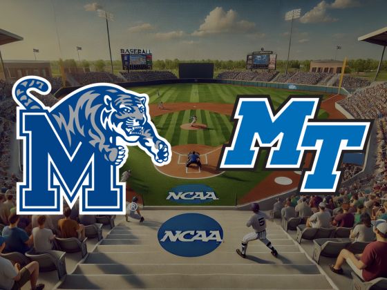 Memphis Tigers at Middle Tennessee State Blue Raiders Baseball